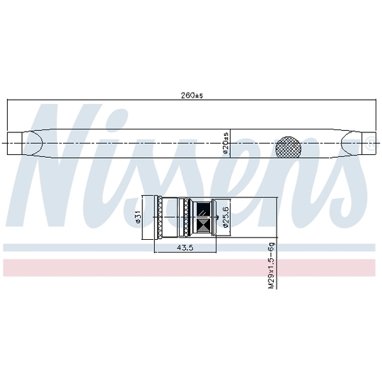 95764 - Dryer, air conditioning 