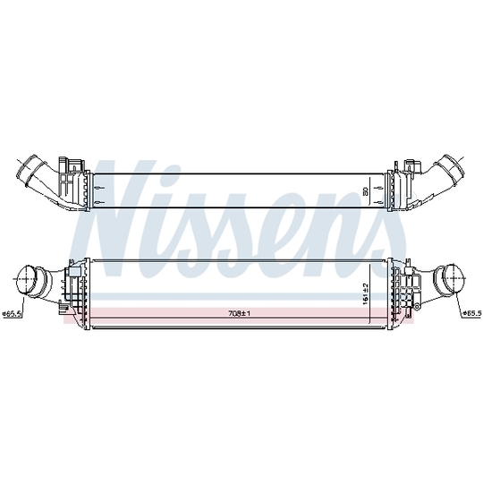 961468 - Intercooler, charger 