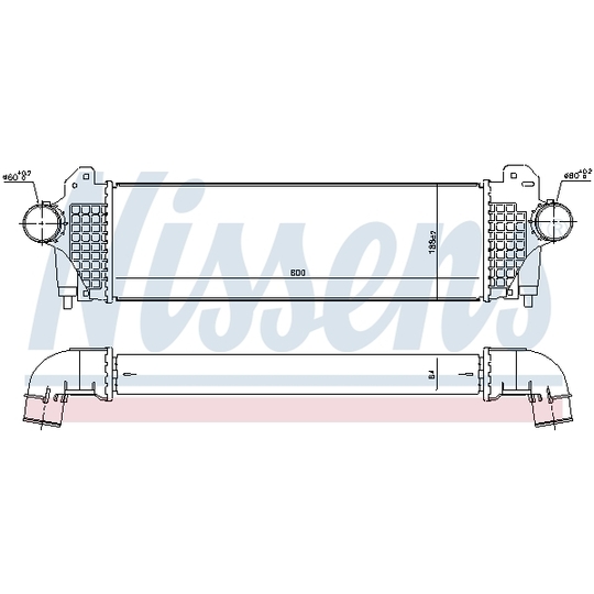 96245 - Intercooler, charger 