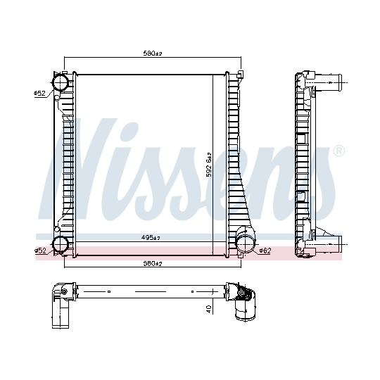 96422 - Kompressoriõhu radiaator 