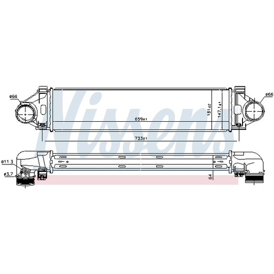 96471 - Intercooler, charger 