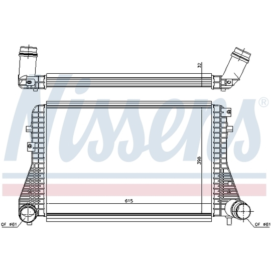 96493 - Intercooler, charger 