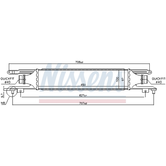 96589 - Kompressoriõhu radiaator 