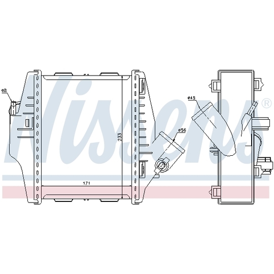 96579 - Intercooler, charger 