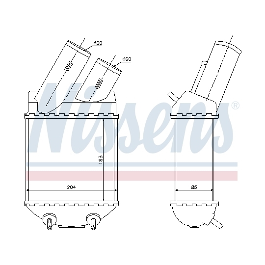 96855 - Kompressoriõhu radiaator 