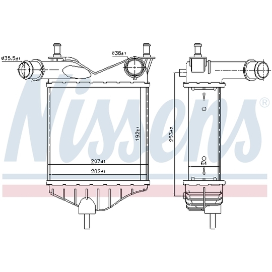 96703 - Kompressoriõhu radiaator 