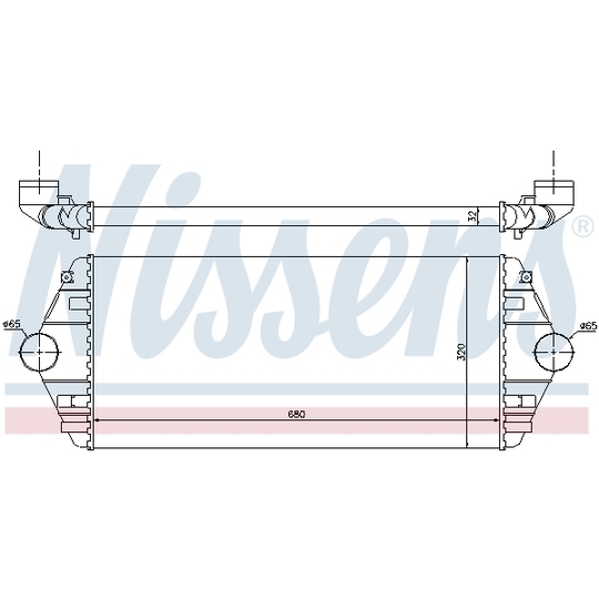 96849 - Intercooler, charger 