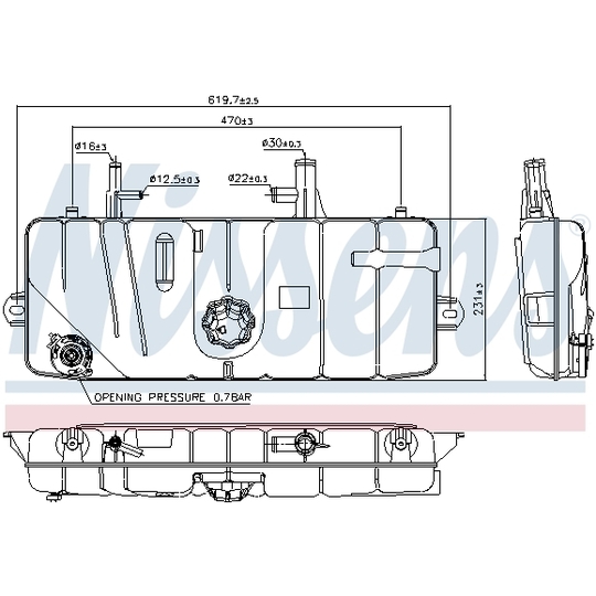 996047 - Expansion Tank, coolant 