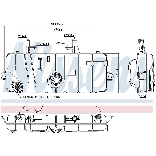 996039 - Expansion Tank, coolant 