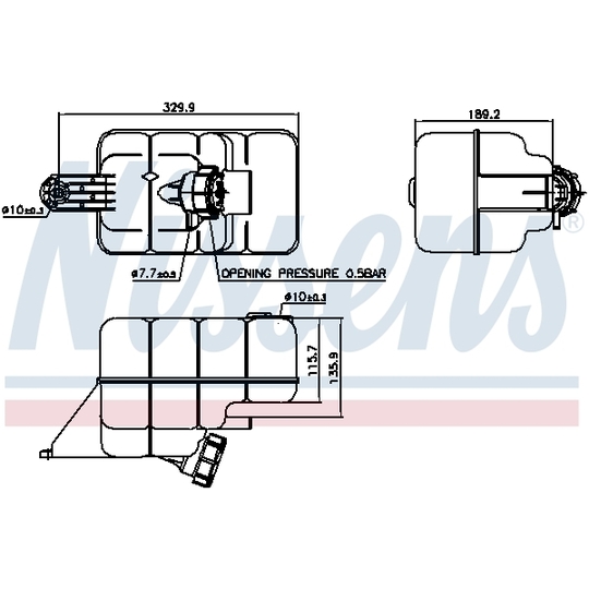 996045 - Expansion Tank, coolant 