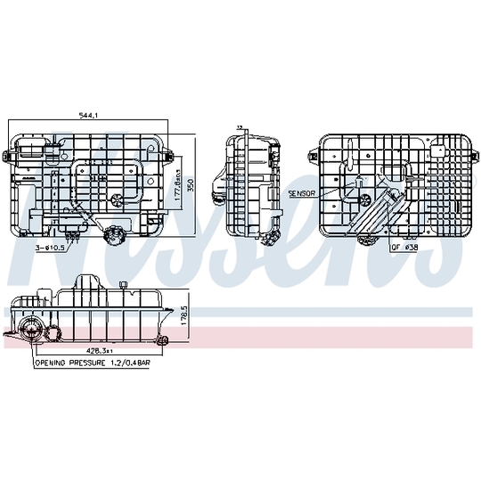 996054 - Expansion Tank, coolant 