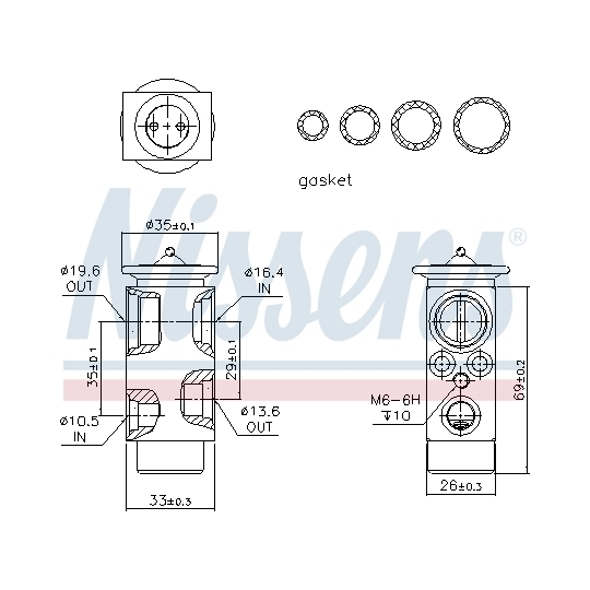 999224 - Expansion Valve, air conditioning 