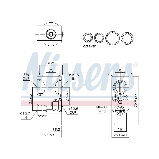 999378 - Expansion Valve, air conditioning 