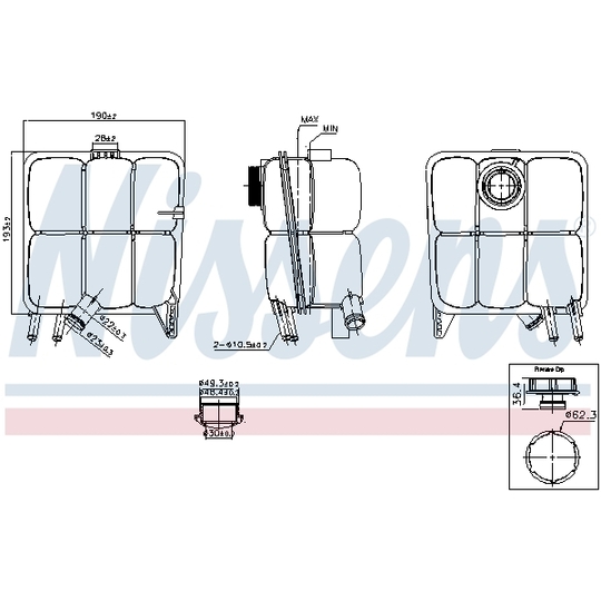 996123 - Expansion Tank, coolant 