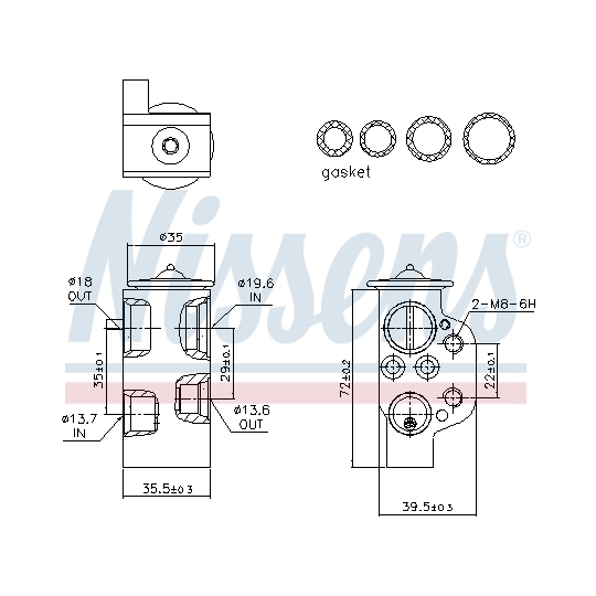 999314 - Expansion Valve, air conditioning 