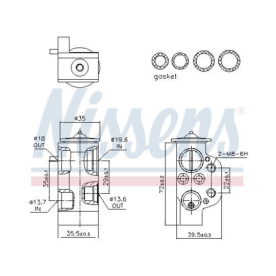 999375 - Expansion Valve, air conditioning 