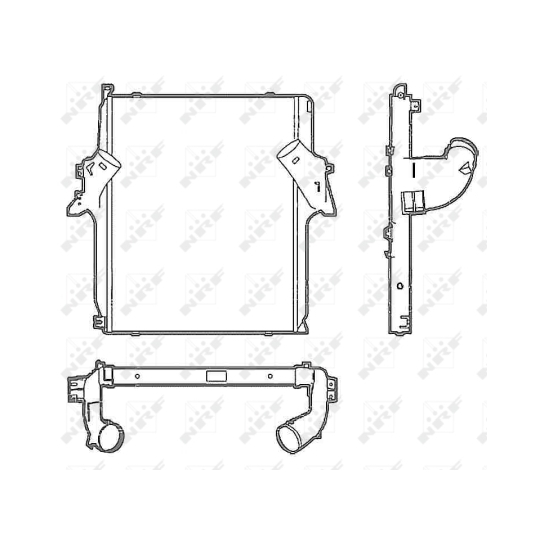 30021 - Intercooler, charger 