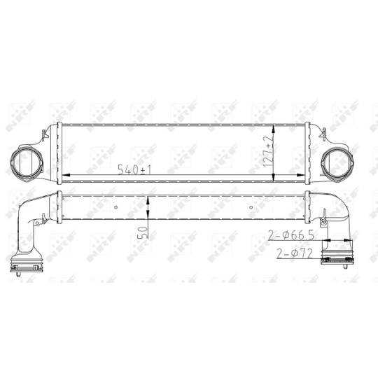 30165A - Intercooler, charger 