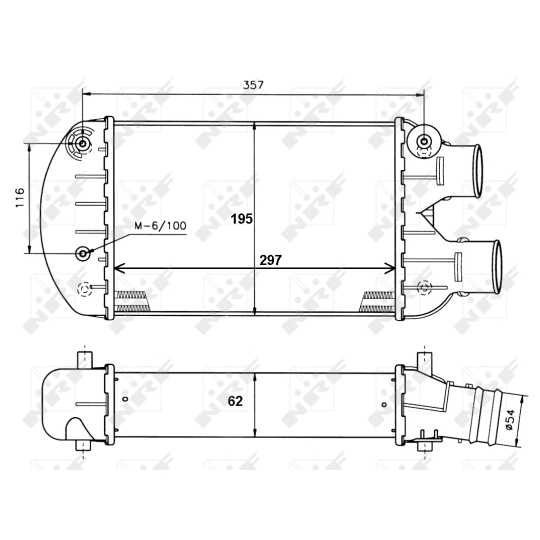 30122A - Intercooler, charger 