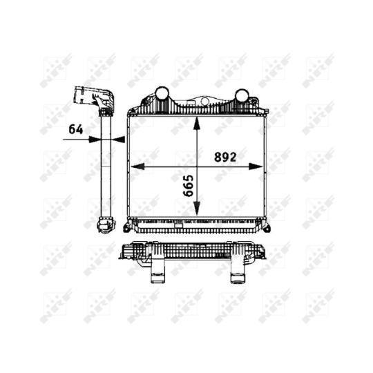30206 - Kompressoriõhu radiaator 