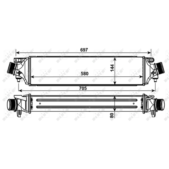 30235 - Intercooler, charger 