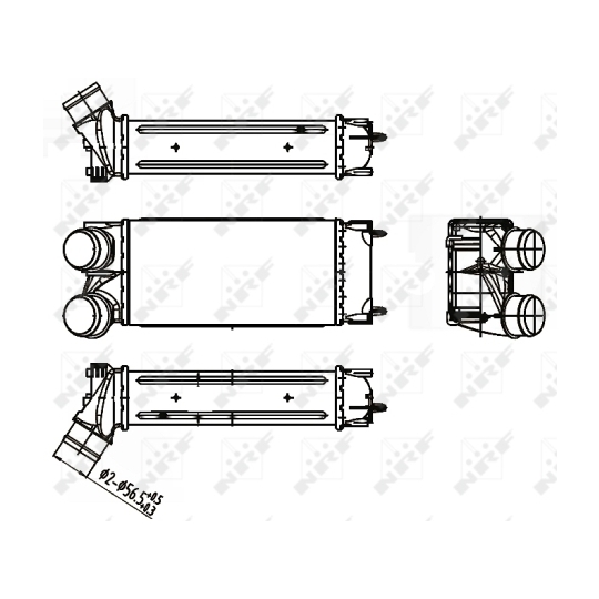 30191 - Intercooler, charger 