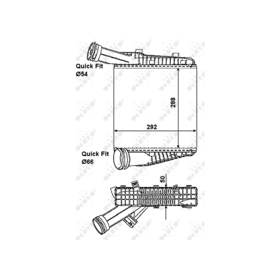 30198 - Intercooler, charger 