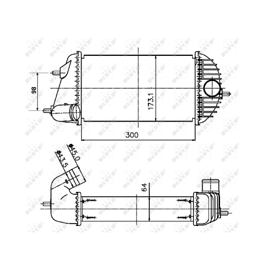 30246 - Laddluftkylare 