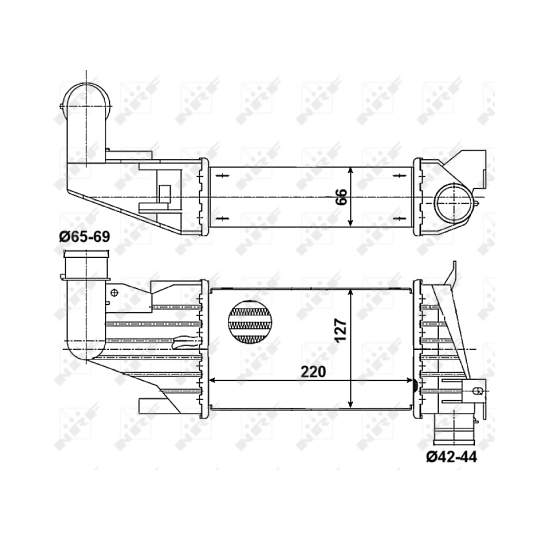 30258 - Kompressoriõhu radiaator 