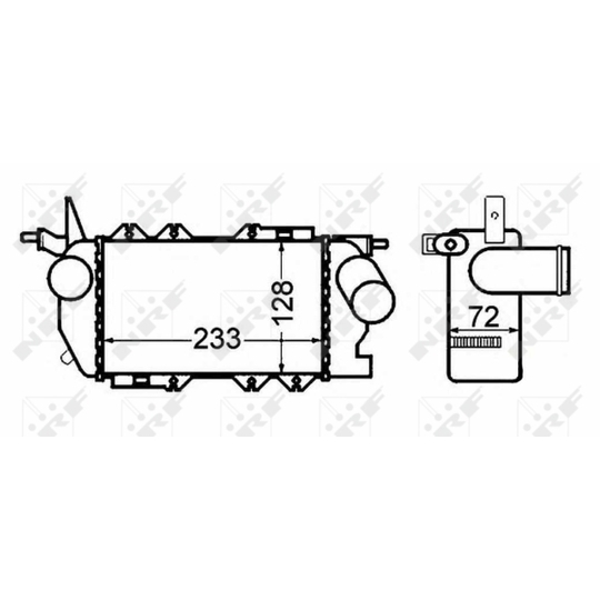 30309 - Intercooler, charger 