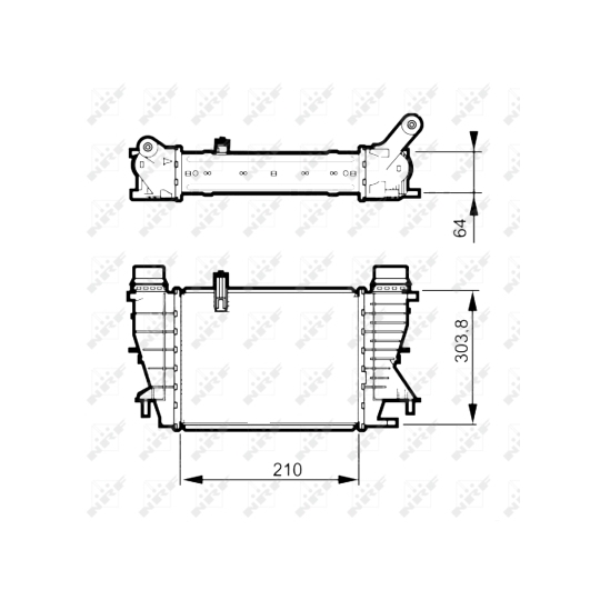 30507 - Kompressoriõhu radiaator 