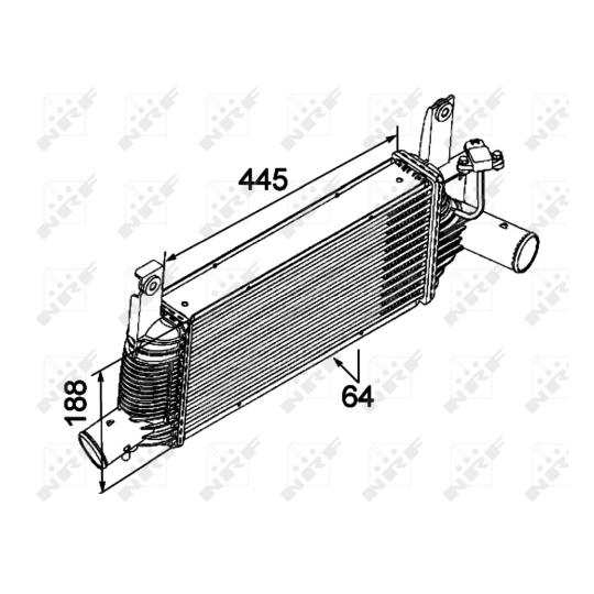 30527 - Kompressoriõhu radiaator 