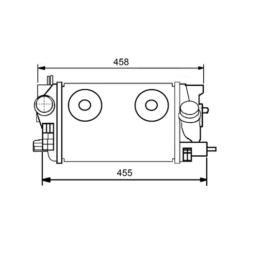 30549 - Intercooler, charger 