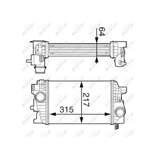 30534 - Intercooler, charger 