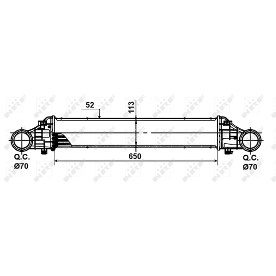 30509 - Kompressoriõhu radiaator 