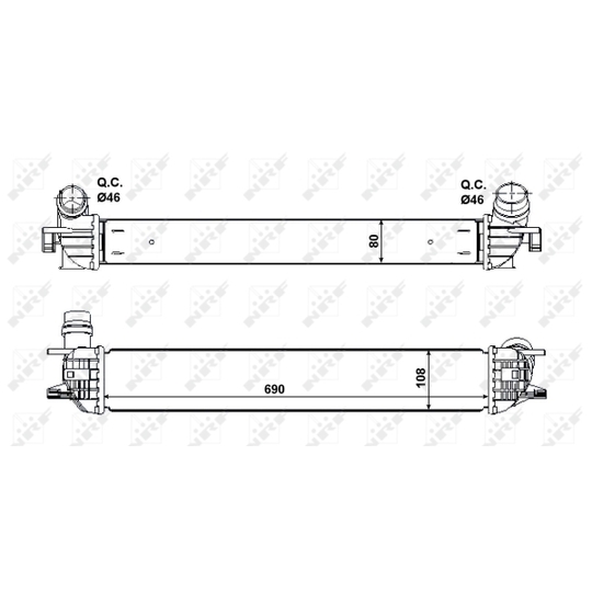 30503 - Kompressoriõhu radiaator 