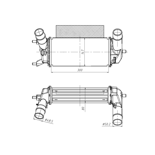 309044 - Kompressoriõhu radiaator 