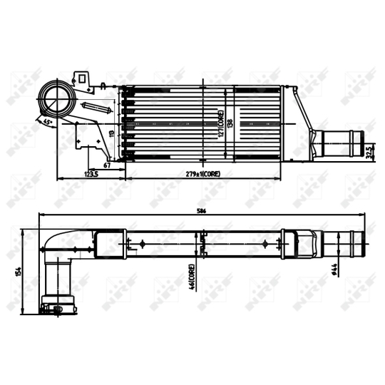 30903 - Kompressoriõhu radiaator 