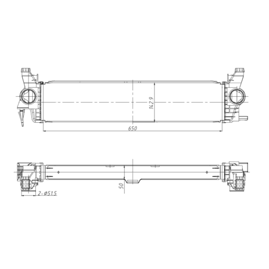 309383 - Intercooler, charger 