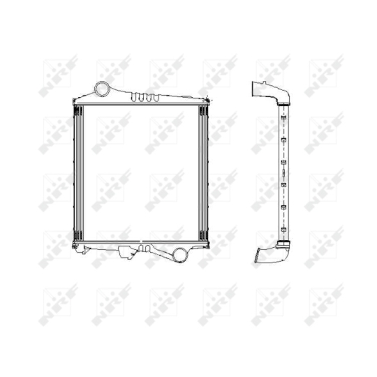 309304 - Intercooler, charger 