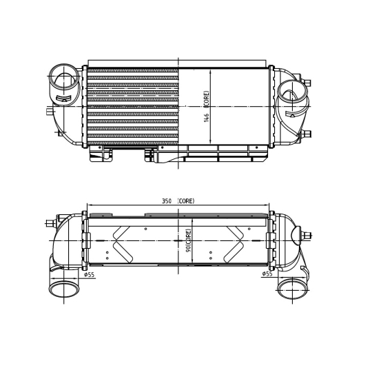 30989 - Kompressoriõhu radiaator 