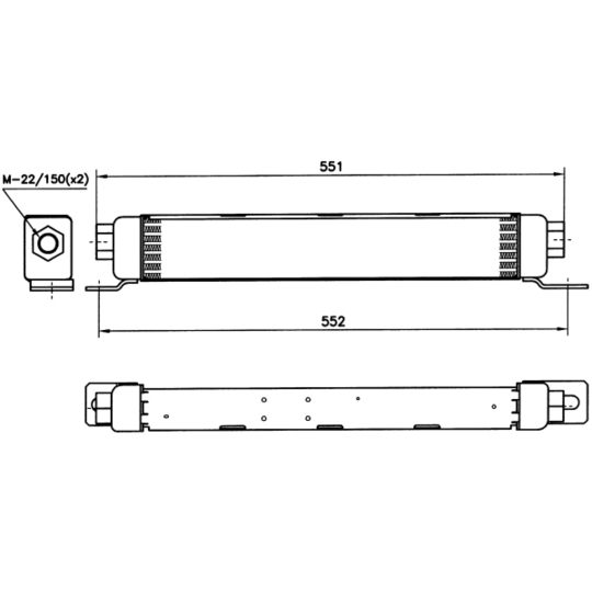 31095 - Oil Cooler, engine oil 