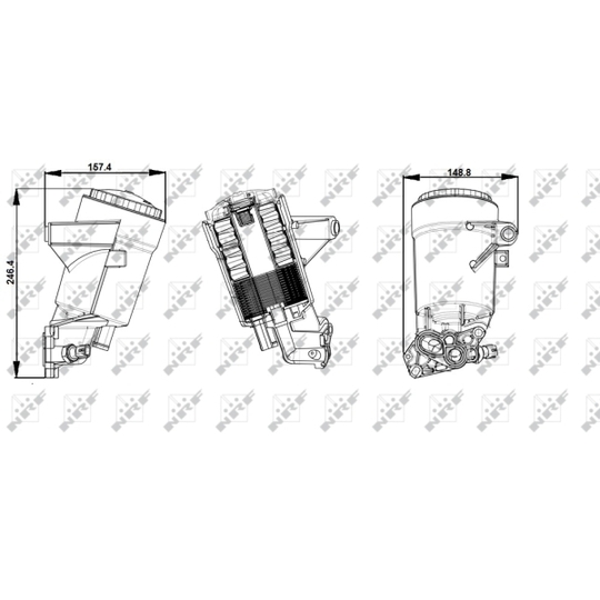 31292 - Oil Cooler, engine oil 