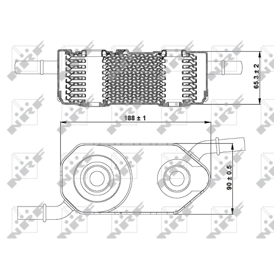 31364 - Õliradiaator, mootoriõli 