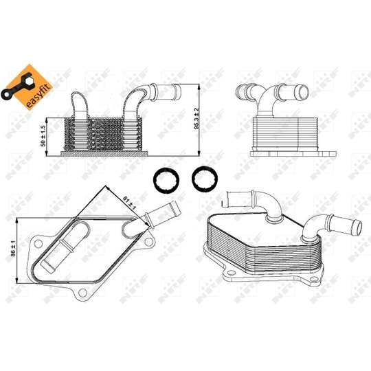 31346 - Oil Cooler, engine oil 