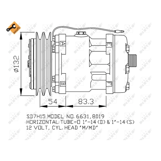 32138 - Compressor, air conditioning 