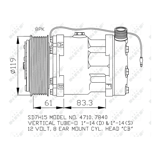 32132 - Compressor, air conditioning 