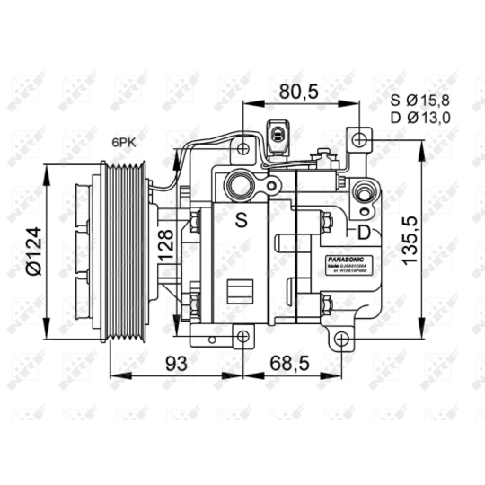 32408G - Compressor, air conditioning 