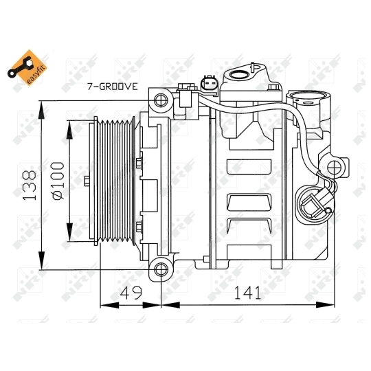 32216 - Compressor, air conditioning 
