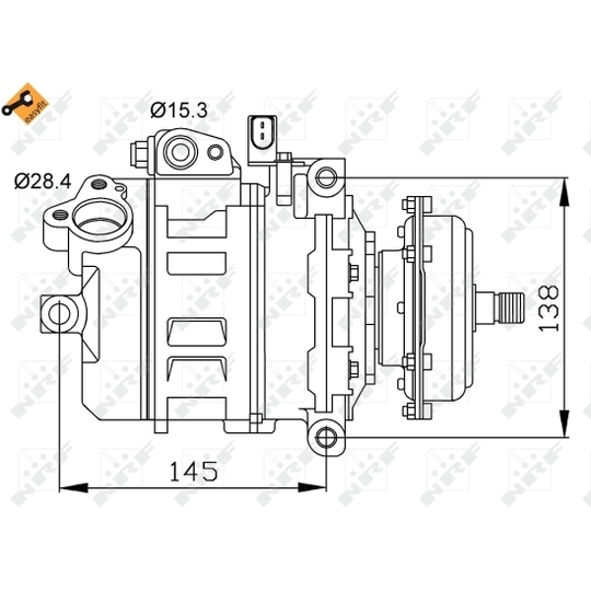 32148 - Compressor, air conditioning 